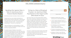 Desktop Screenshot of islamicommentary.org